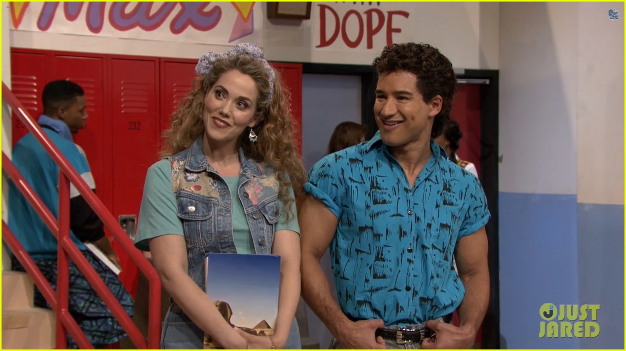 saved by the bell cast reunion on fallon 10