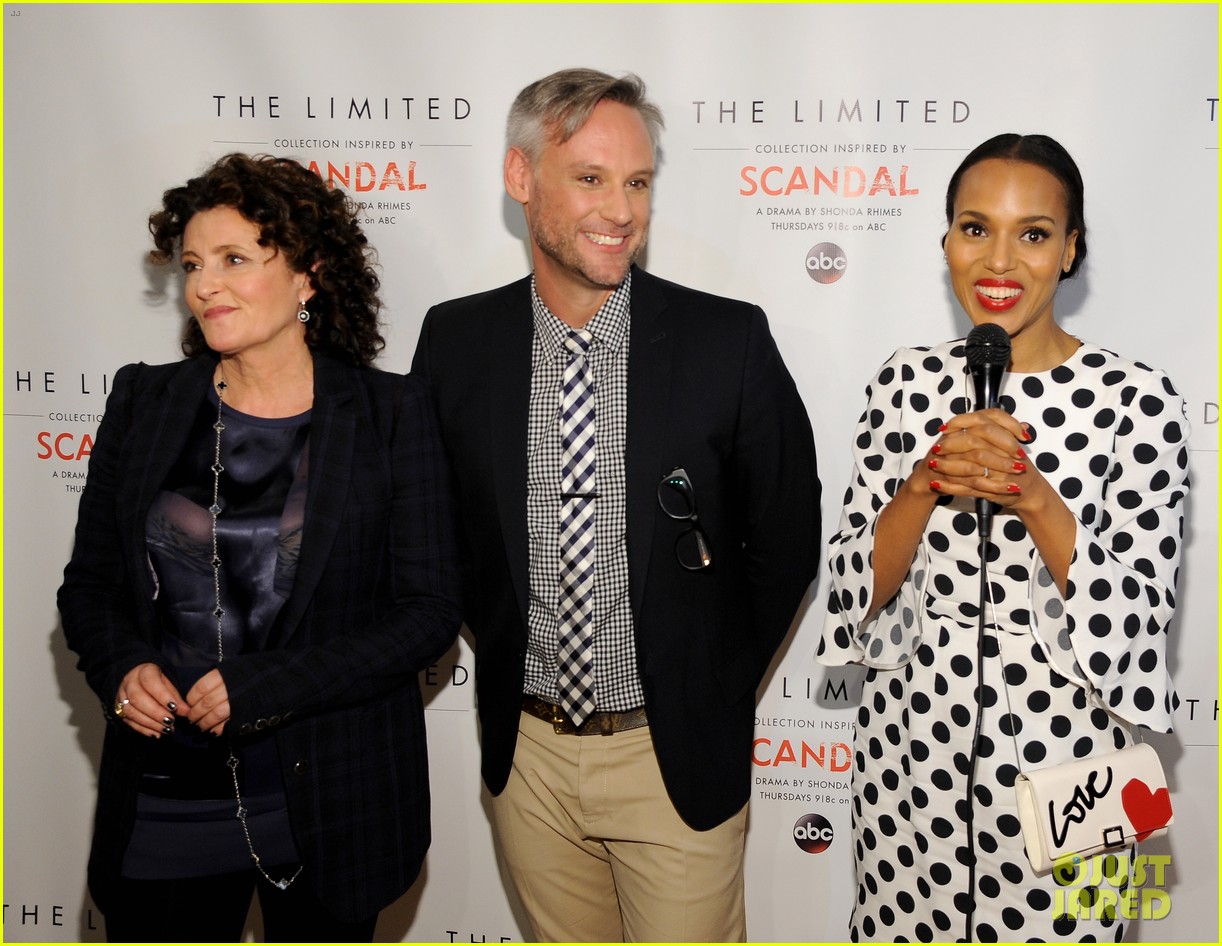 kerry washington hosts the limited scandal collection spring event 063295509