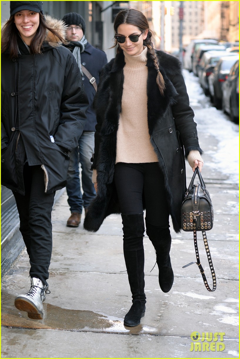 lily aldridge ruby catch up over lunch 14