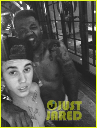 Justin Bieber Parties Shirtless on His 21st Birthday - Photos & Video