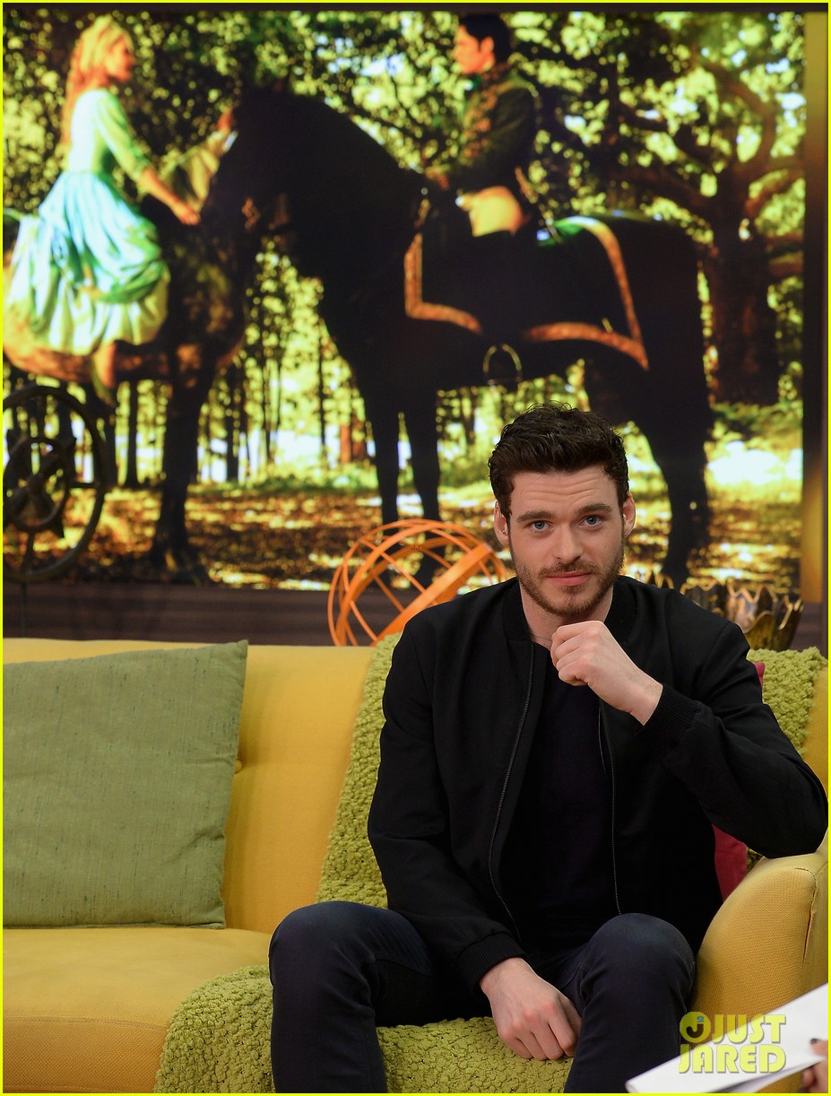 cinderellas richard madden charms us with this cute puppy 133324876