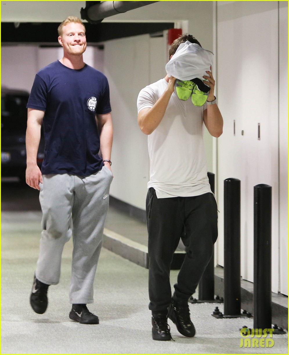 patrick schwarzenegger hits gym after dinner with miley cyrus 03