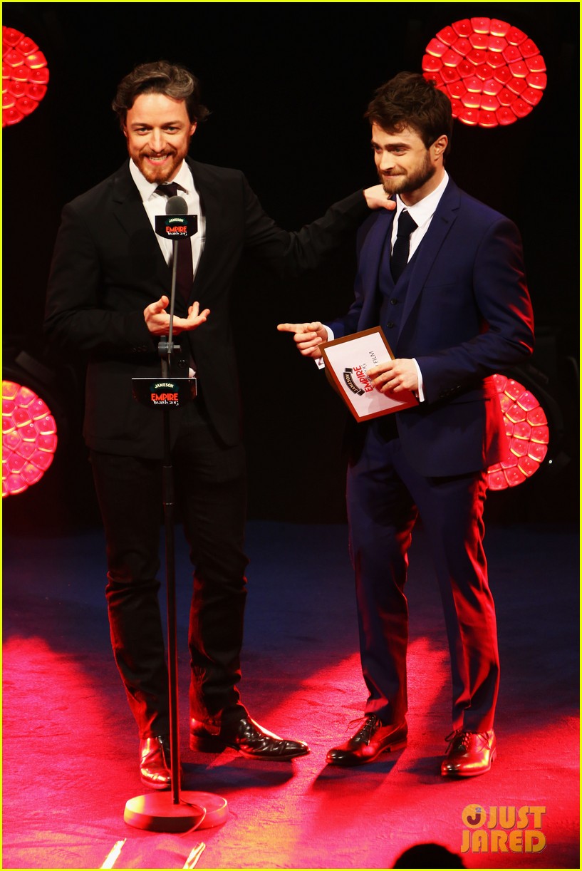 daniel radcliffe suits up to present at londons jameson empire awards 2015 193336858