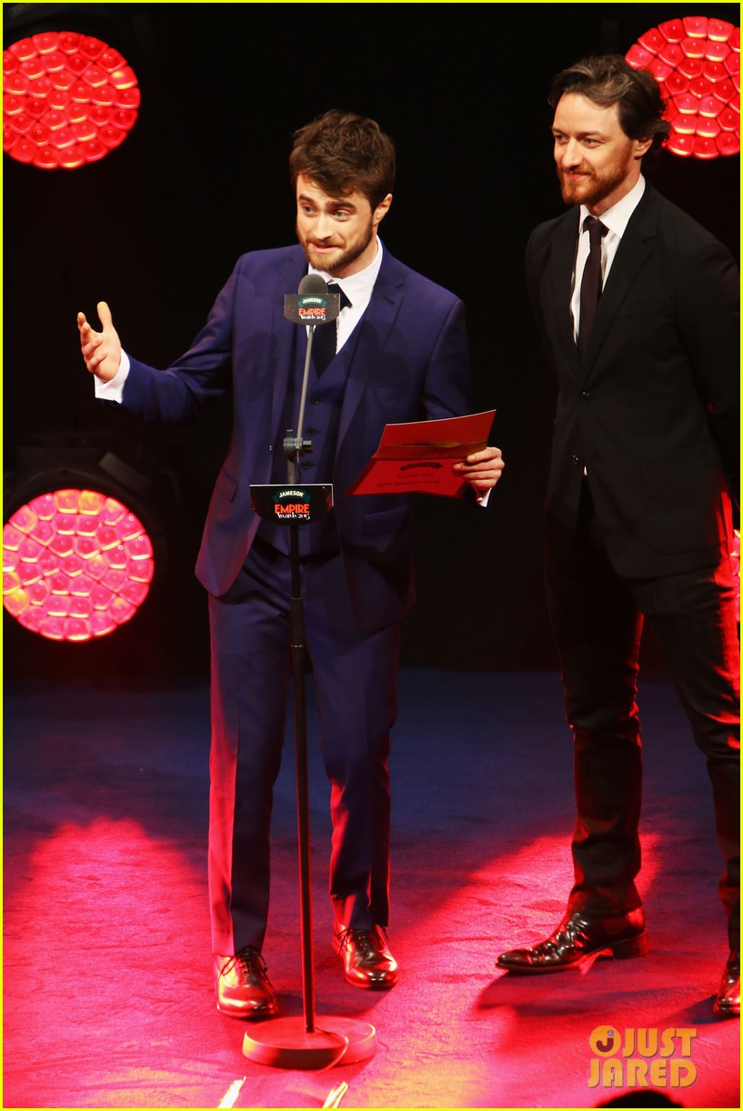 daniel radcliffe suits up to present at londons jameson empire awards 2015 353336874