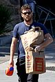 sam worthington steps out after baby news 04