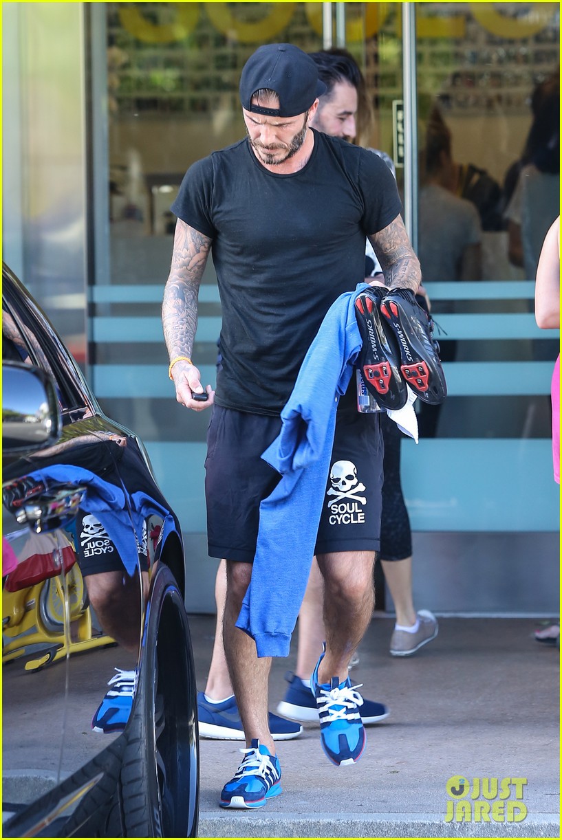 david beckham soulcycle after easter 093342945