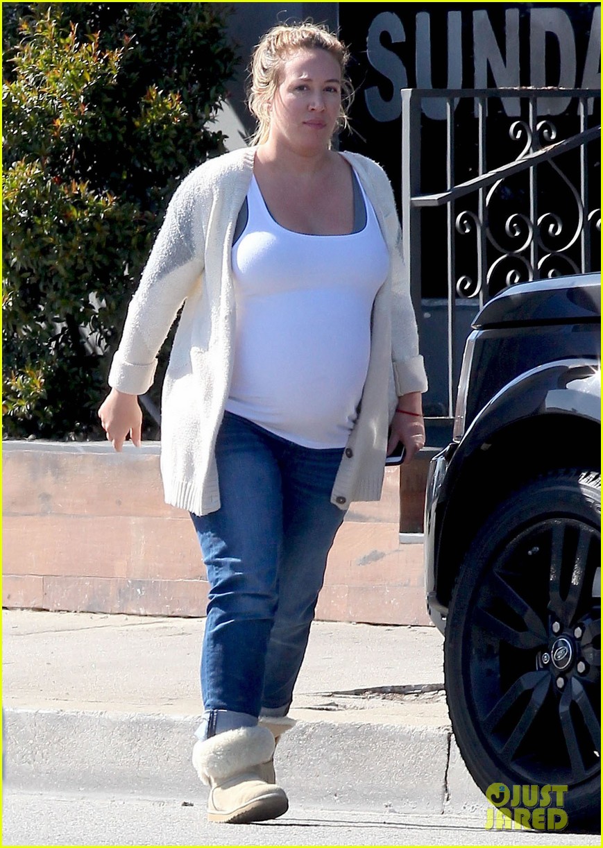 hilary duff after dance rehearsal 023342949
