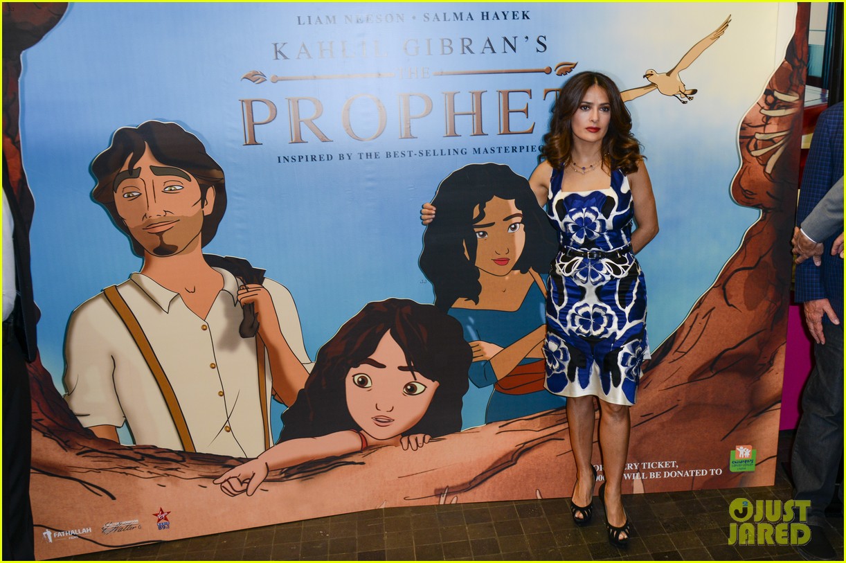 salma hayek debuts her first produced animated feature the prophet 01