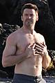 hugh jackman goes shirtless for hawaiian beach vacation 02