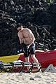 hugh jackman goes shirtless for hawaiian beach vacation 16