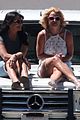britney spears uses car as seats for soccer game 02