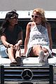 britney spears uses car as seats for soccer game 04