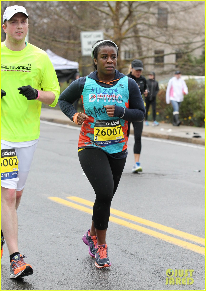 Uzo Aduba Runs Boston Marathon In Little Over 5 Hours Photo 3351817
