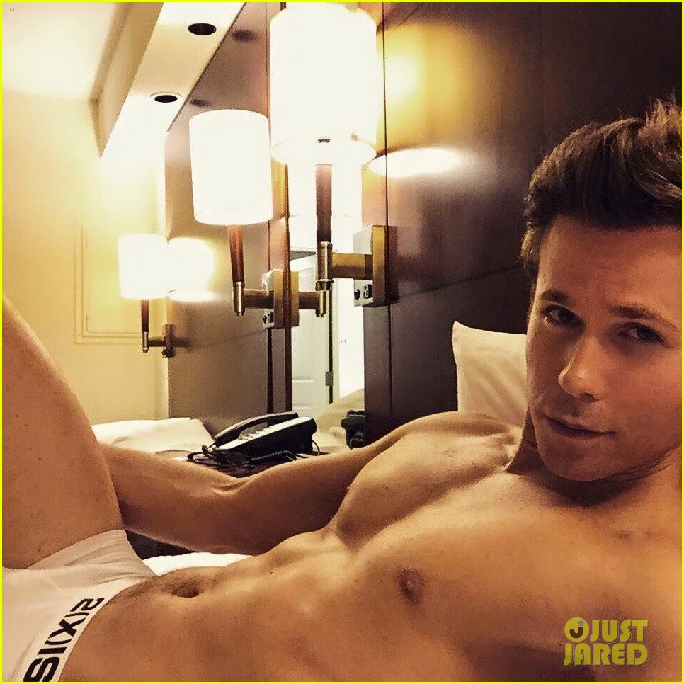 ashley parker angel leaves little to the imagination in skimpy briefs 14