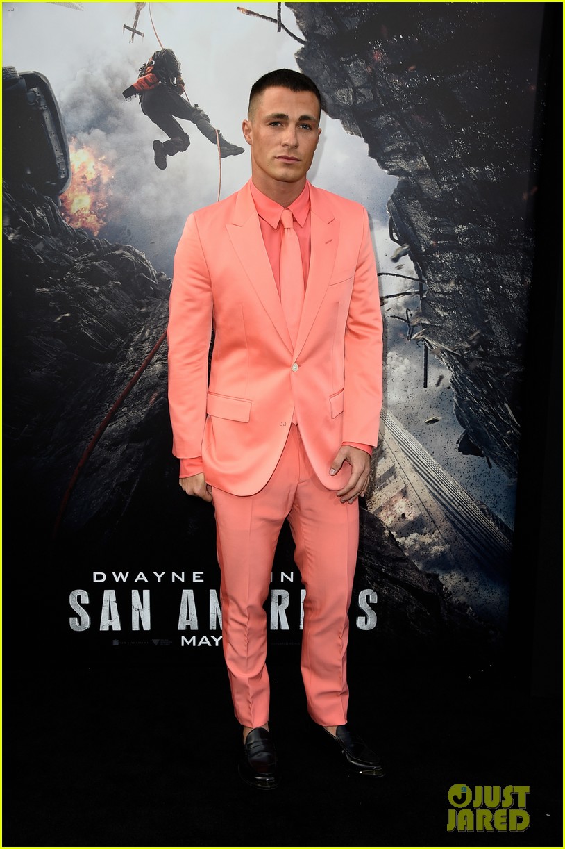 Alexandra Daddario \u0026 Colton Haynes Premiere 'San Andreas' in Hollywood:  Photo 3379084 | Alexandra Daddario, Colton Haynes, Hugo Johnstone-Burt,  Joel Courtney Photos | Just Jared: Entertainment News, image size:814x1222