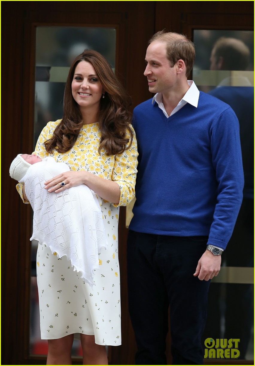 royal baby girl first appearance with kate middleton prince william 023361712