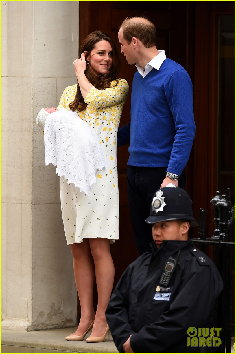 royal baby girl first appearance with kate middleton prince william 113361721