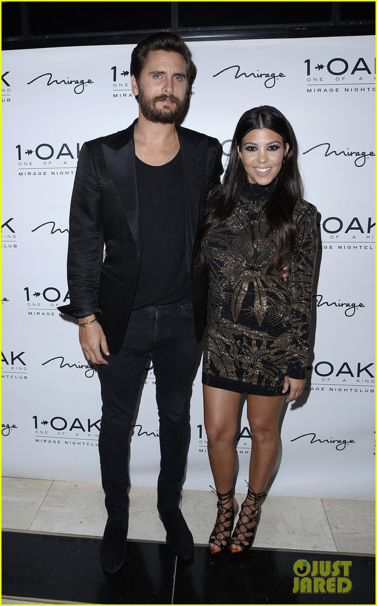 Kourtney Kardashian Joins Scott Disick for Birthday Celebration in Las