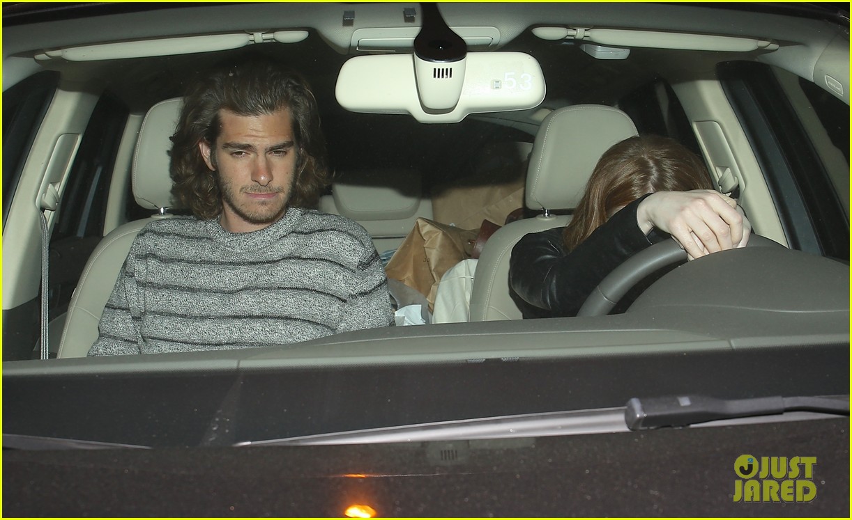 emma stone andrew garfield have a concert date night 103380210