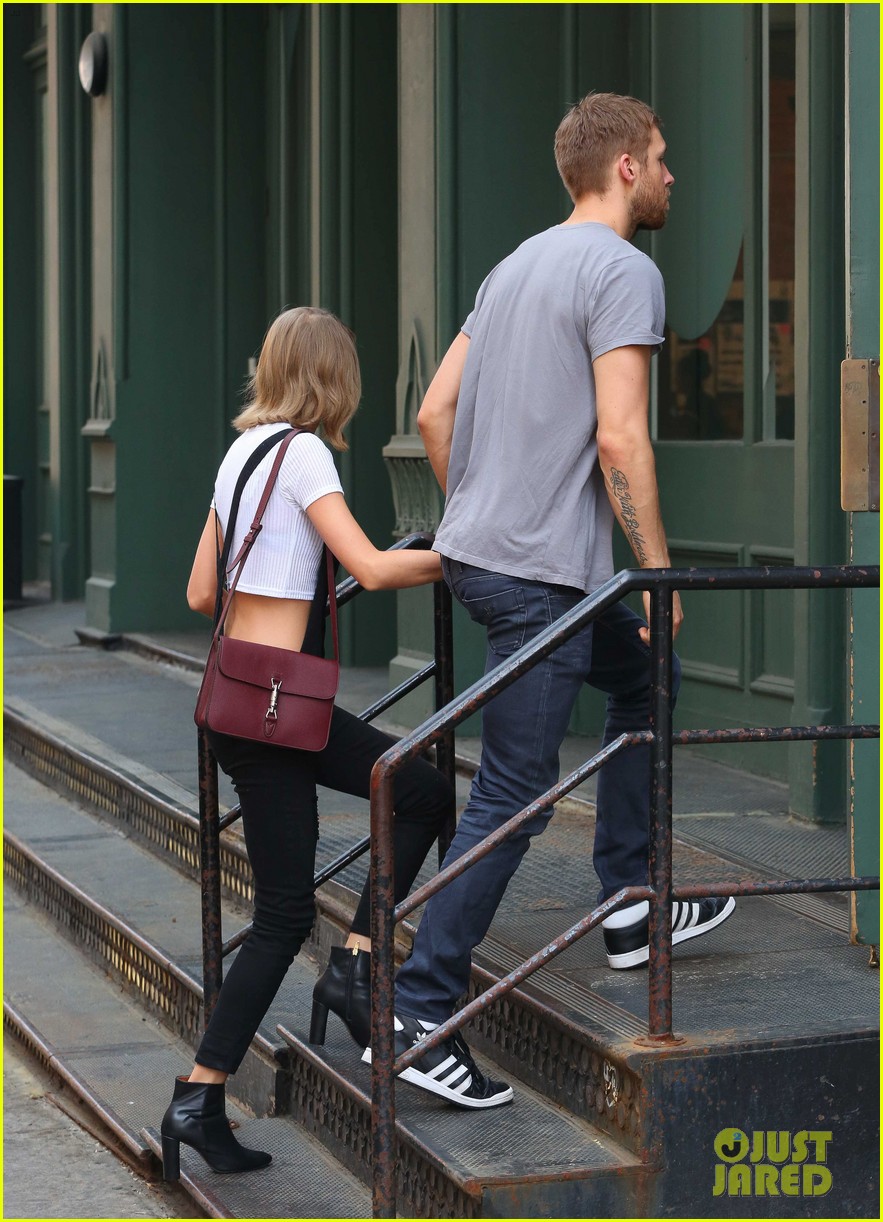 taylor swift calvin harris grab lunch together in nyc 123380402
