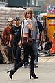 taylor swift wears crop top with overalls 32