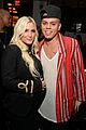 ashlee simpson evan ross kiss for the cameras at stk launch 04