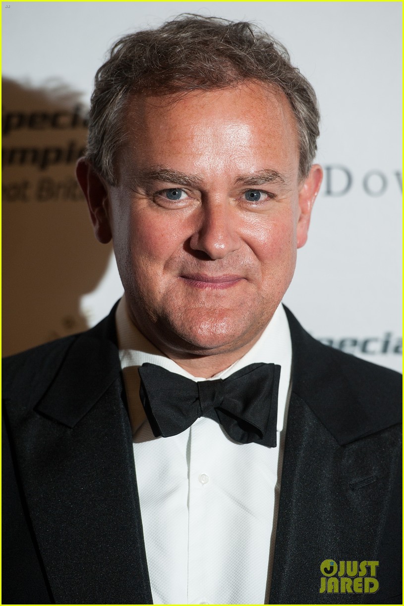 hugh bonneville downton abbey cast support great britains special olympics 093401522