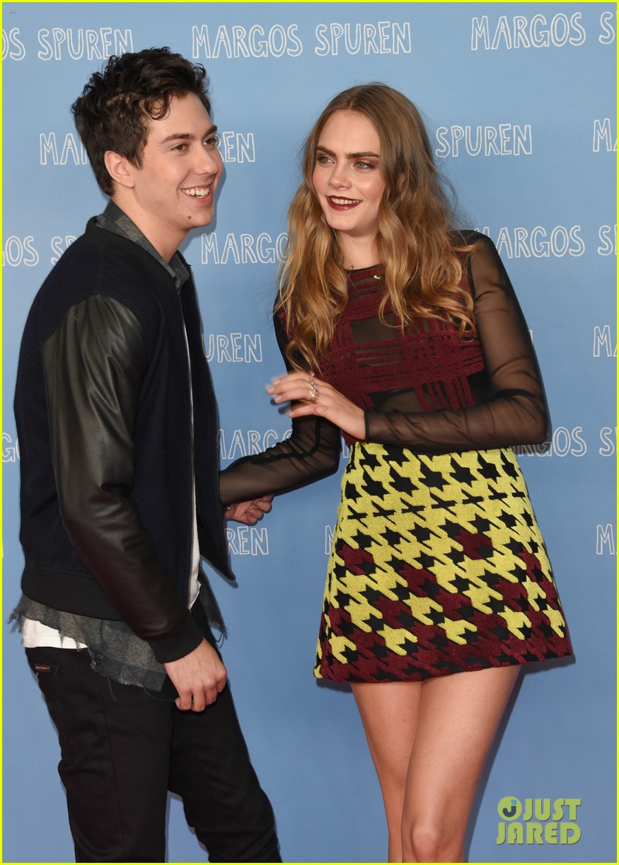 cara delevingne nat wolff helped audition berlin photo call john green paper towns 113395743