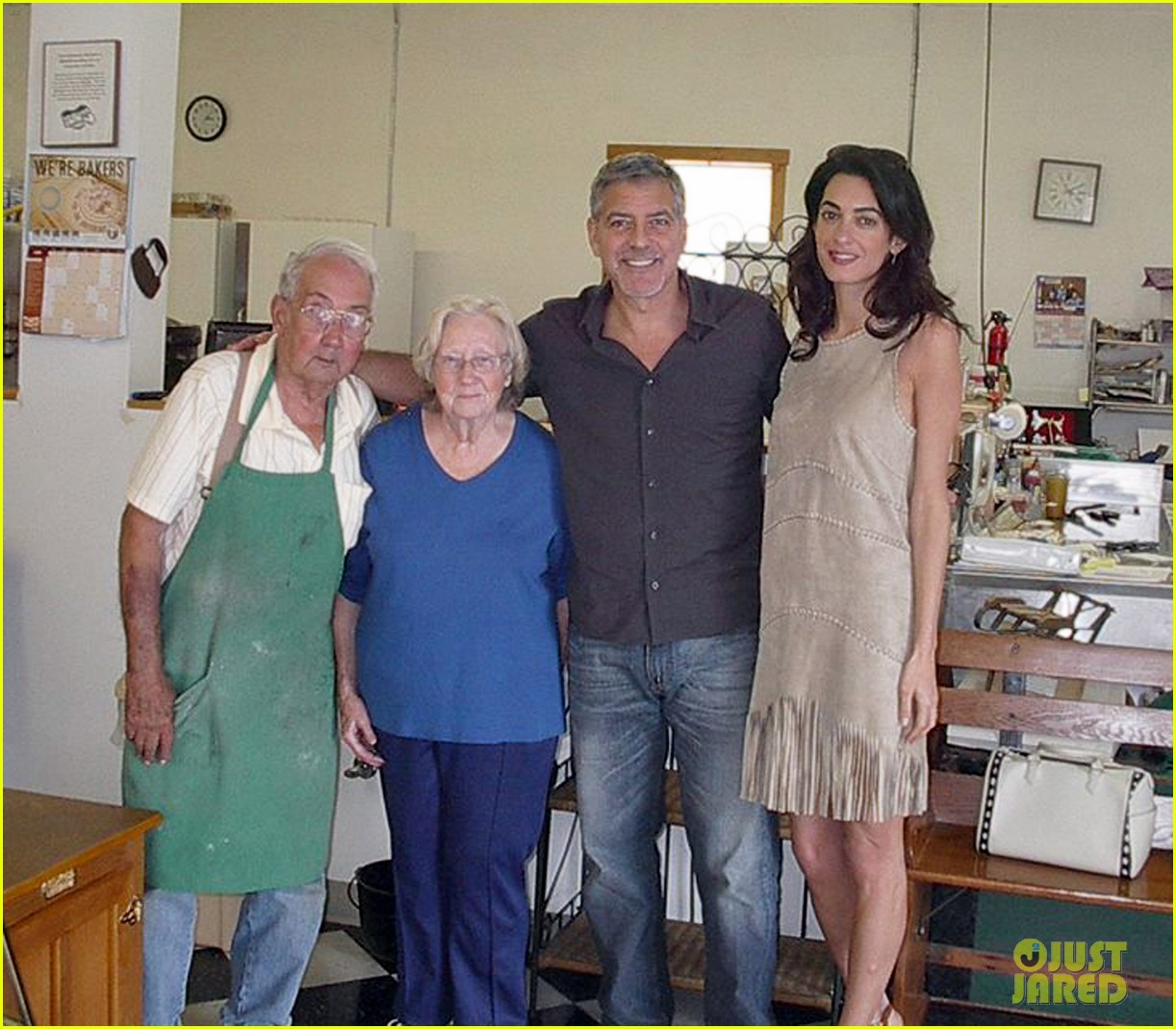 george clooney takes wife amal home to kentucky 043386349