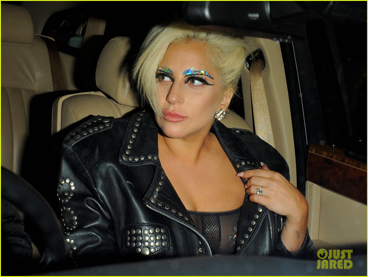 lady gaga wears another pasties baring ensemble in london 12