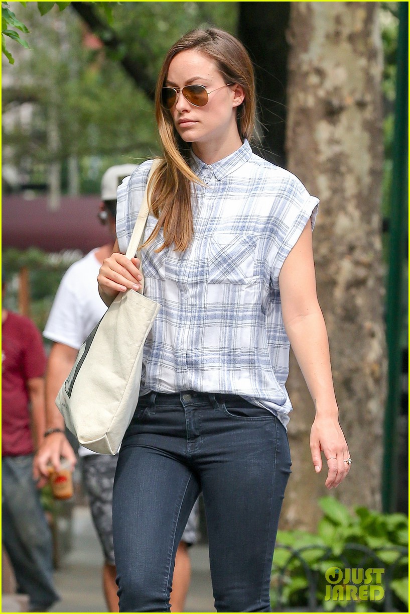 Olivia Wilde Hits Up a Brooklyn Park With Her Adorable Son Otis Photo