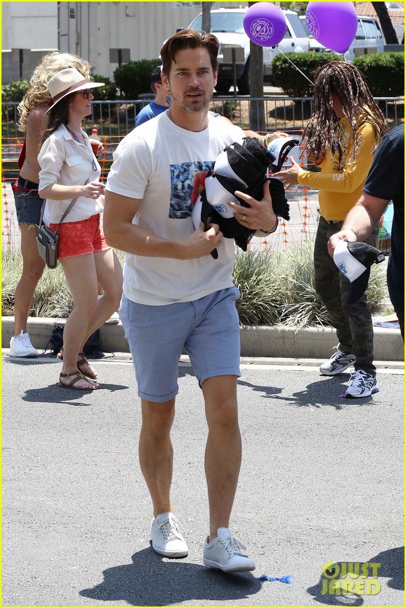 Channing Tatum & Matt Bomer Dance on L.A. Pride Float! Photo 3393788