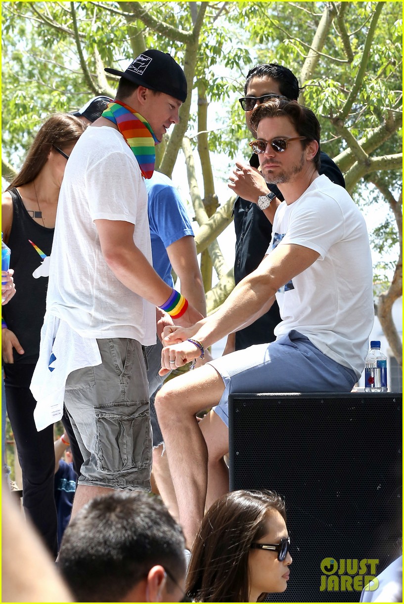 Channing Tatum & Matt Bomer Dance on L.A. Pride Float! Photo 3393822(00)