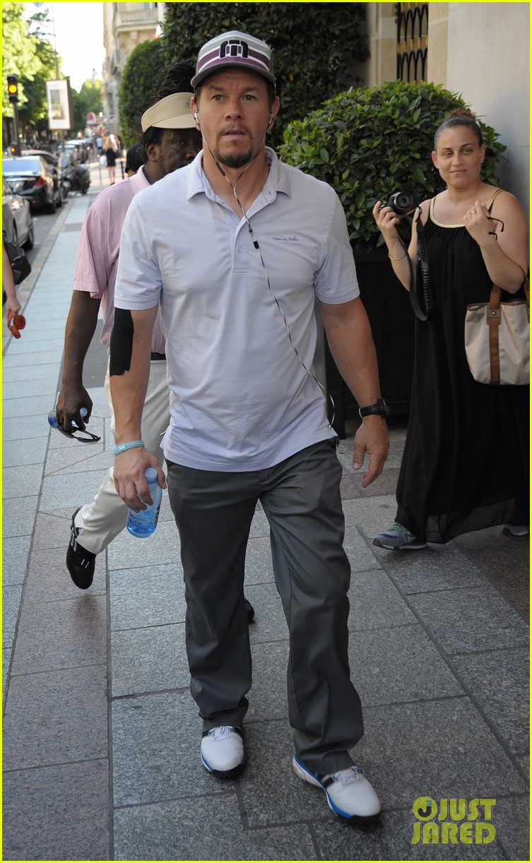 Mark Wahlberg Celebrates 44th Birthday in Paris! Photo 3386672 Mark