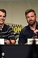 ben affleck makes first post split appearance at comic con 09