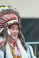susan boyle wears native american headdress at music festival 10