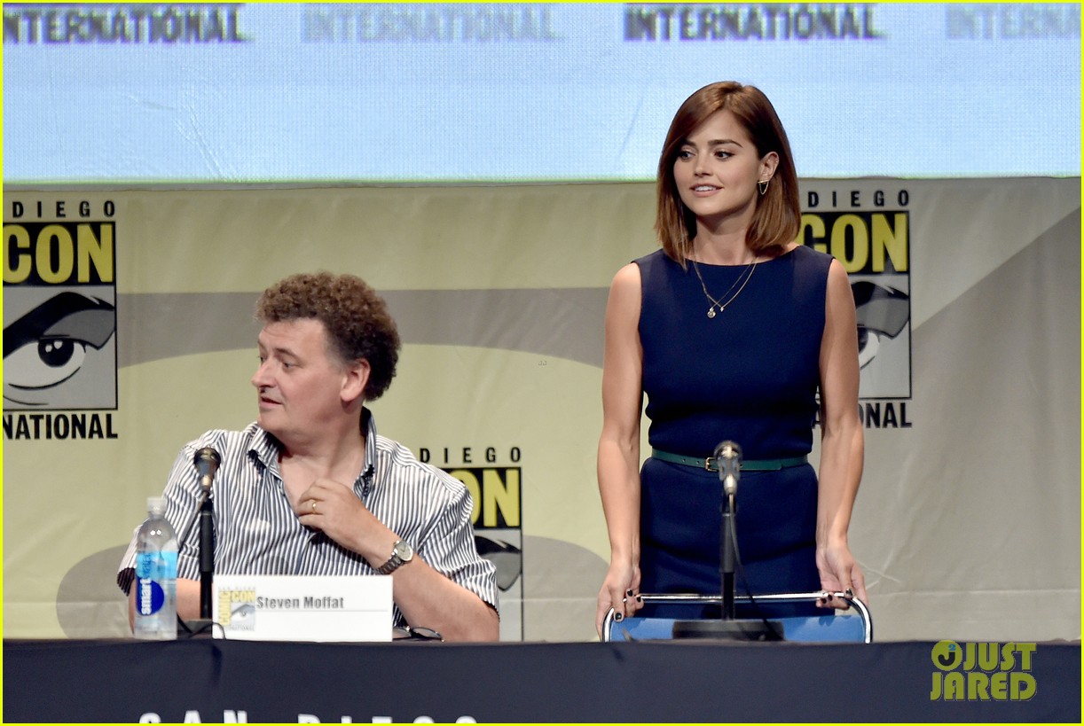 jenna louise coleman doctor who panel comic con 173412747