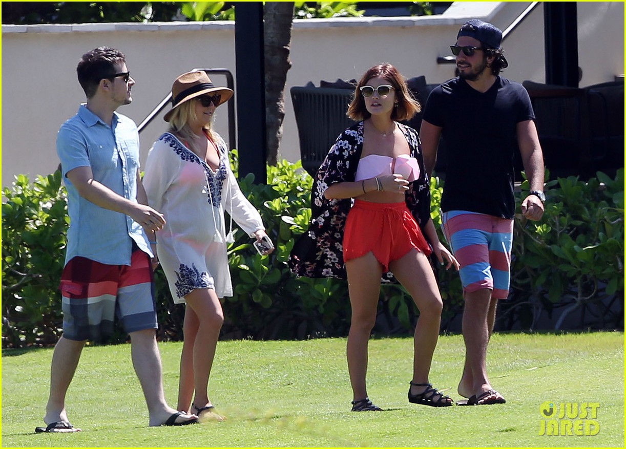Lucy Hale & Anthony Kalabretta Pack on the PDA During Romantic Hawaii
