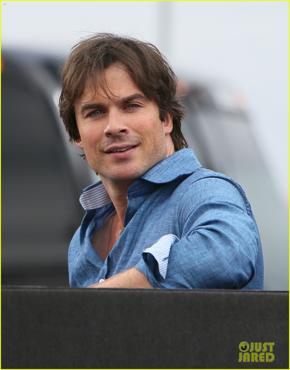 Ian Somerhalder Talks 'Vampire Diaries' Without Elena Gilbert: Photo  3412049 | Ian Somerhalder, Vampire Diaries Photos | Just Jared:  Entertainment News, image size:956x1222