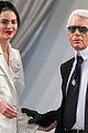kendall jenner rocks short bob for karl lagerfeld at paris fashion week 30