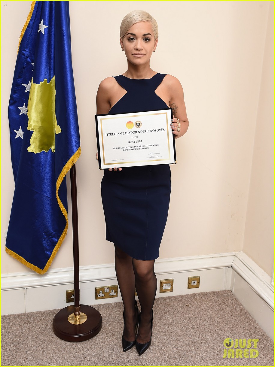 rita ora honorary ambassador kosovo 093412819