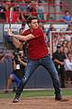 michael buble throws out first pitch with cutie son noah 01