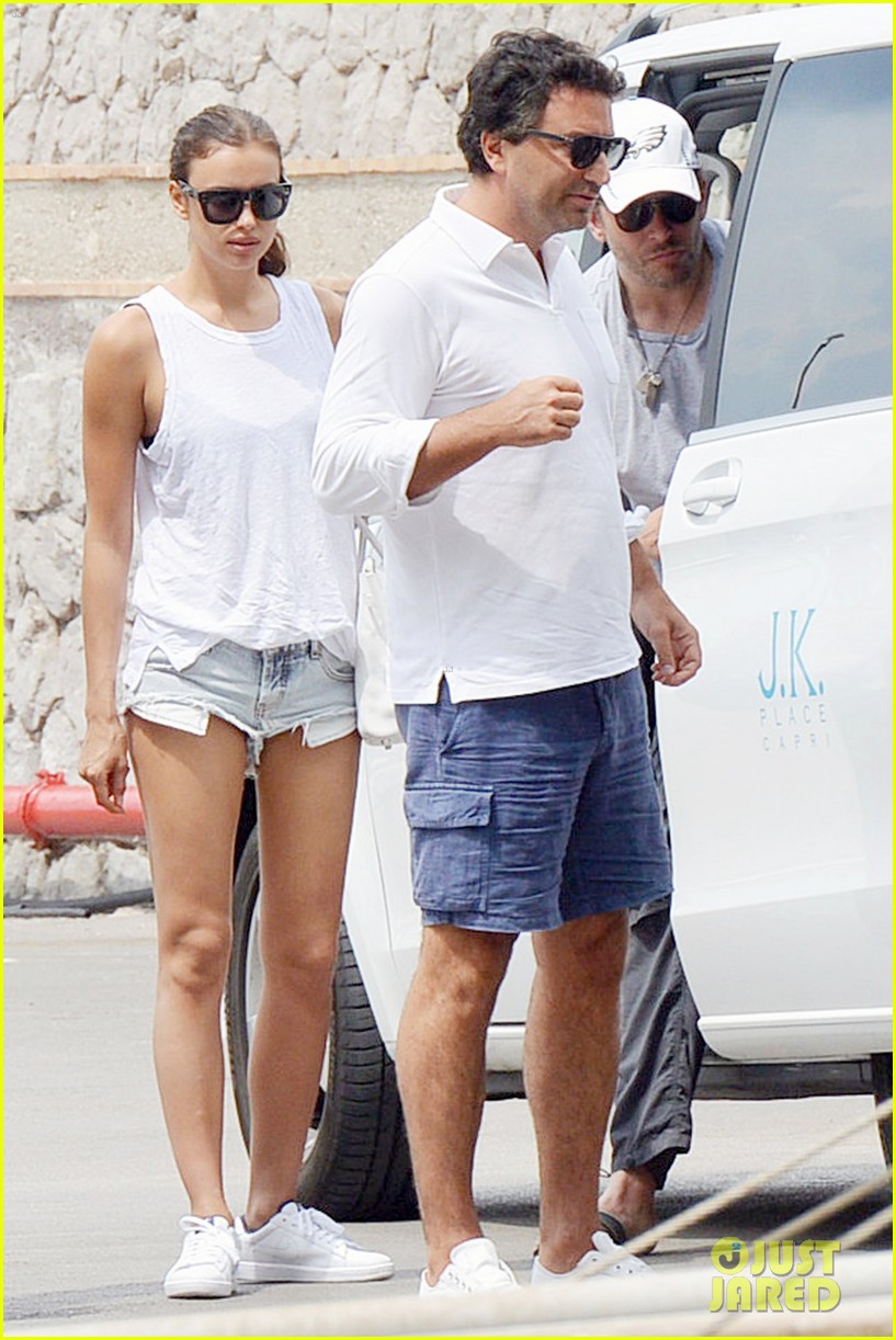 Bradley Cooper & Irina Shayk Pack Up After Another Italy Trip Photo