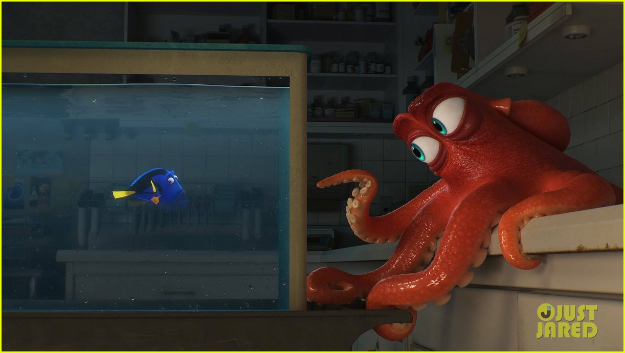 finding dory plot cast first pic d23 expo 043438922