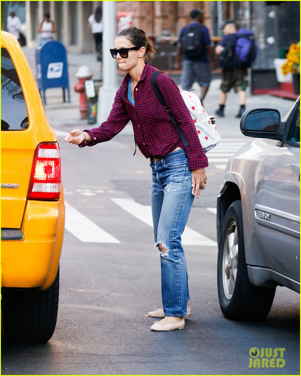 katie holmes on set directing all we know 643433052