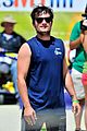 josh hutcherson shows off his skills at celebrity charity volleyball match 02
