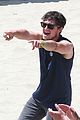 josh hutcherson shows off his skills at celebrity charity volleyball match 11
