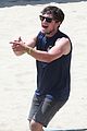 josh hutcherson shows off his skills at celebrity charity volleyball match 14