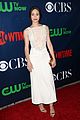 emmy rossum damian lewis lizzy caplan heat up the cbs tca party 14