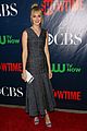 emmy rossum damian lewis lizzy caplan heat up the cbs tca party 17